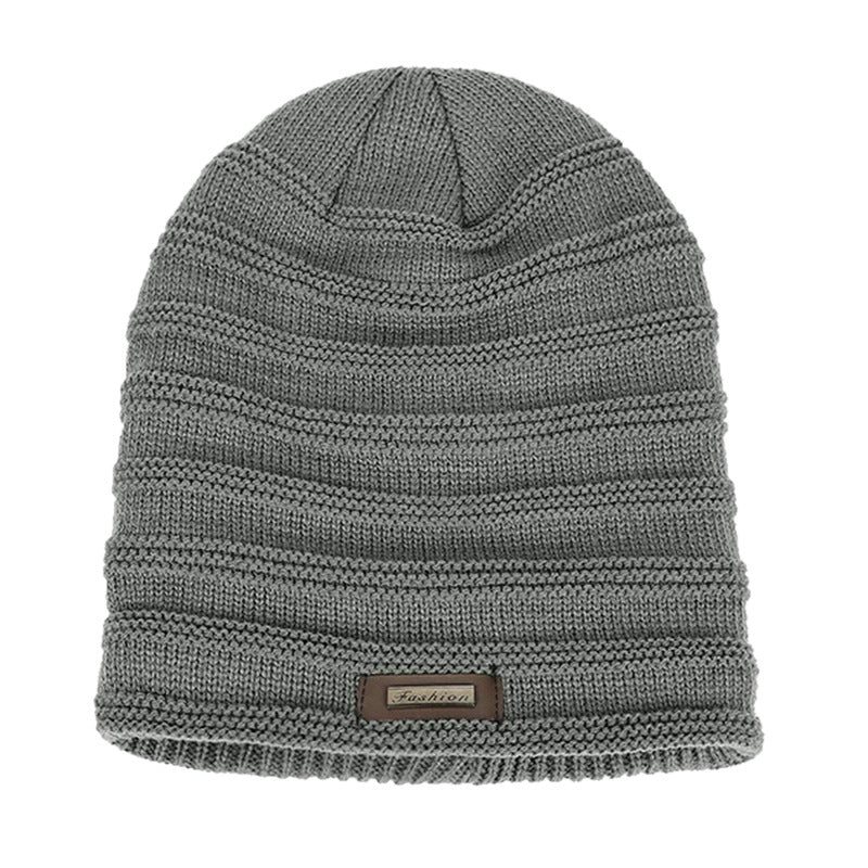 Dan | Modern knit beanie (Gray)