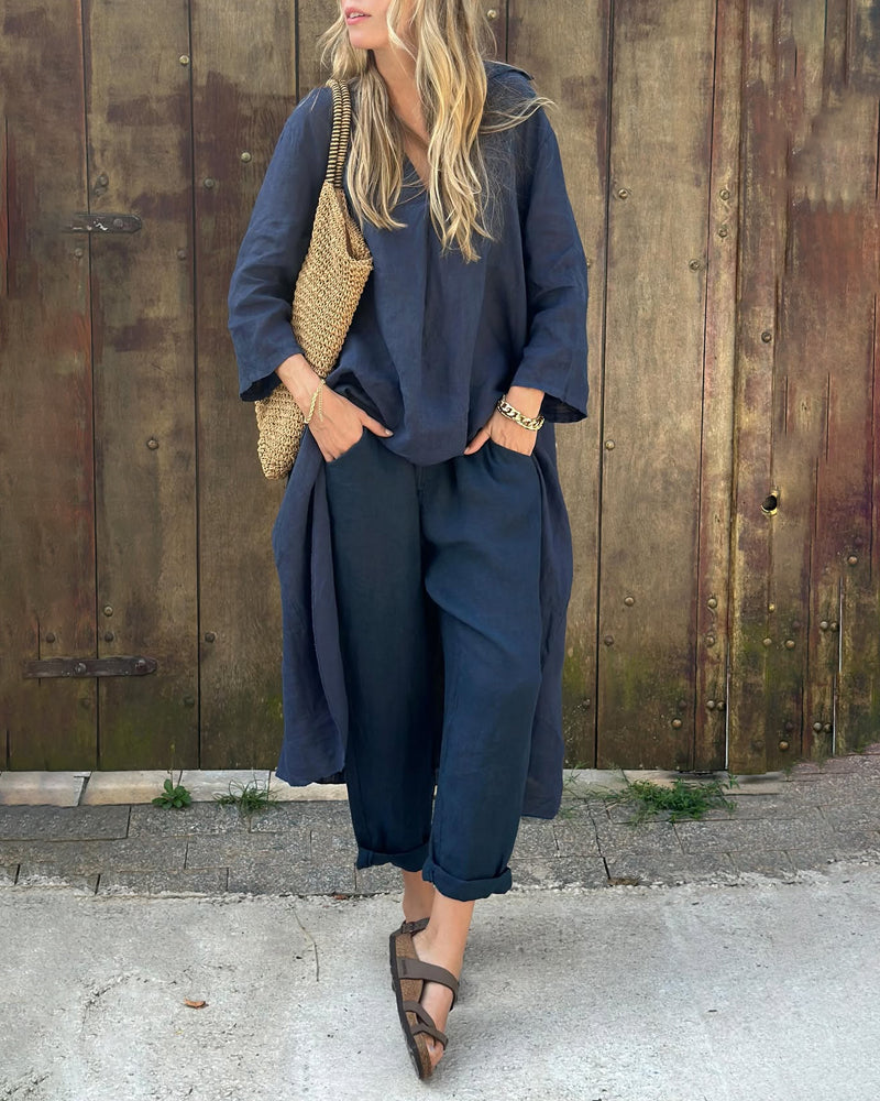 Elena | Chic todelt sæt med ubesværet elegance og alsidig stil
