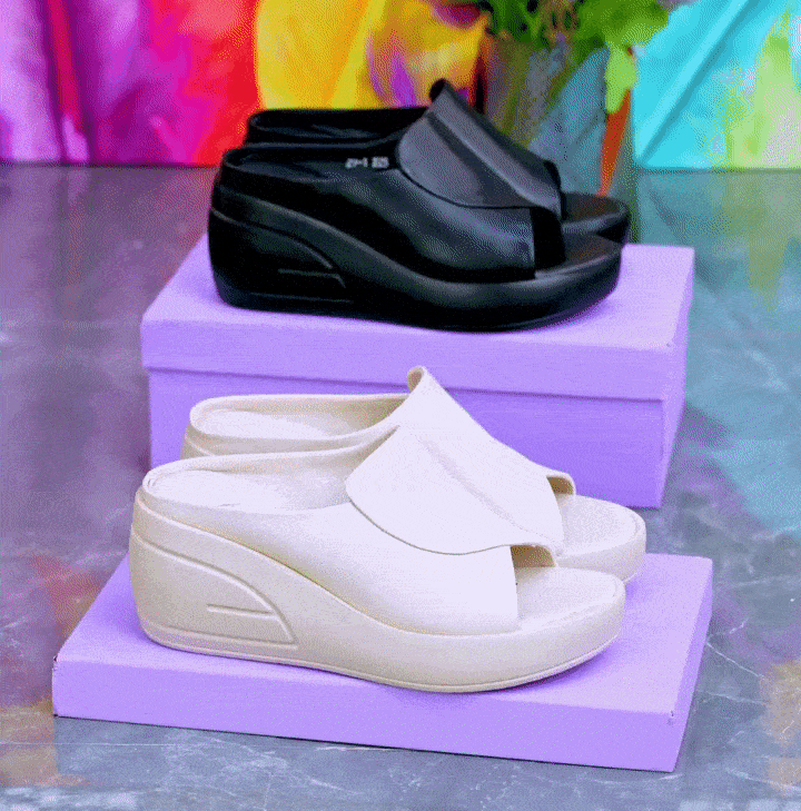 Vibeke | Plateau-sandaler med blød sål
