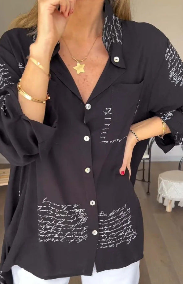 Kareena | ny mode løs og sexet middagsjakke skjorte