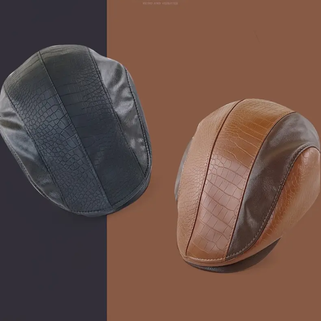 Harold | Two-tone heritage flat cap