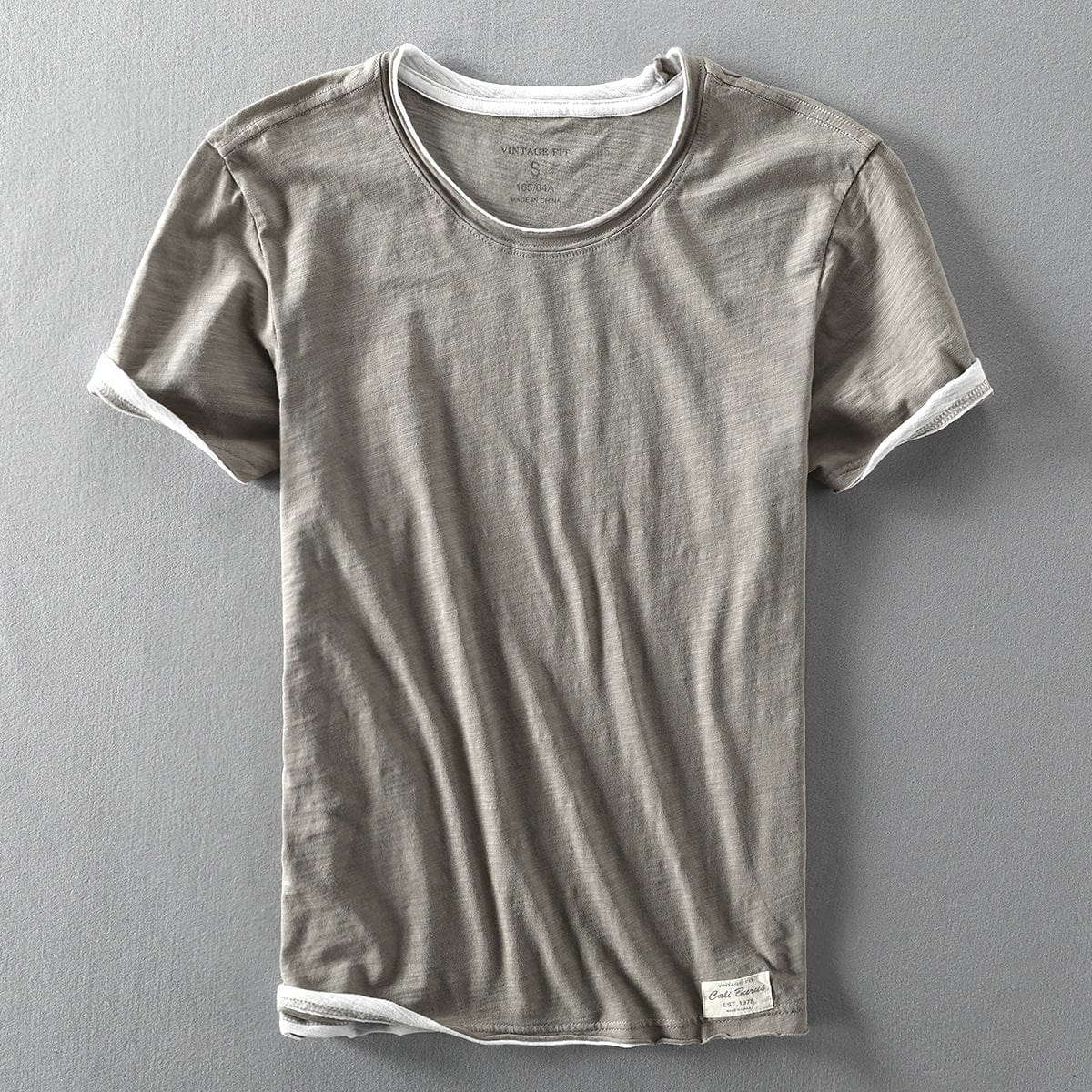 Harrison | Double-Layer Crew Neck Tee