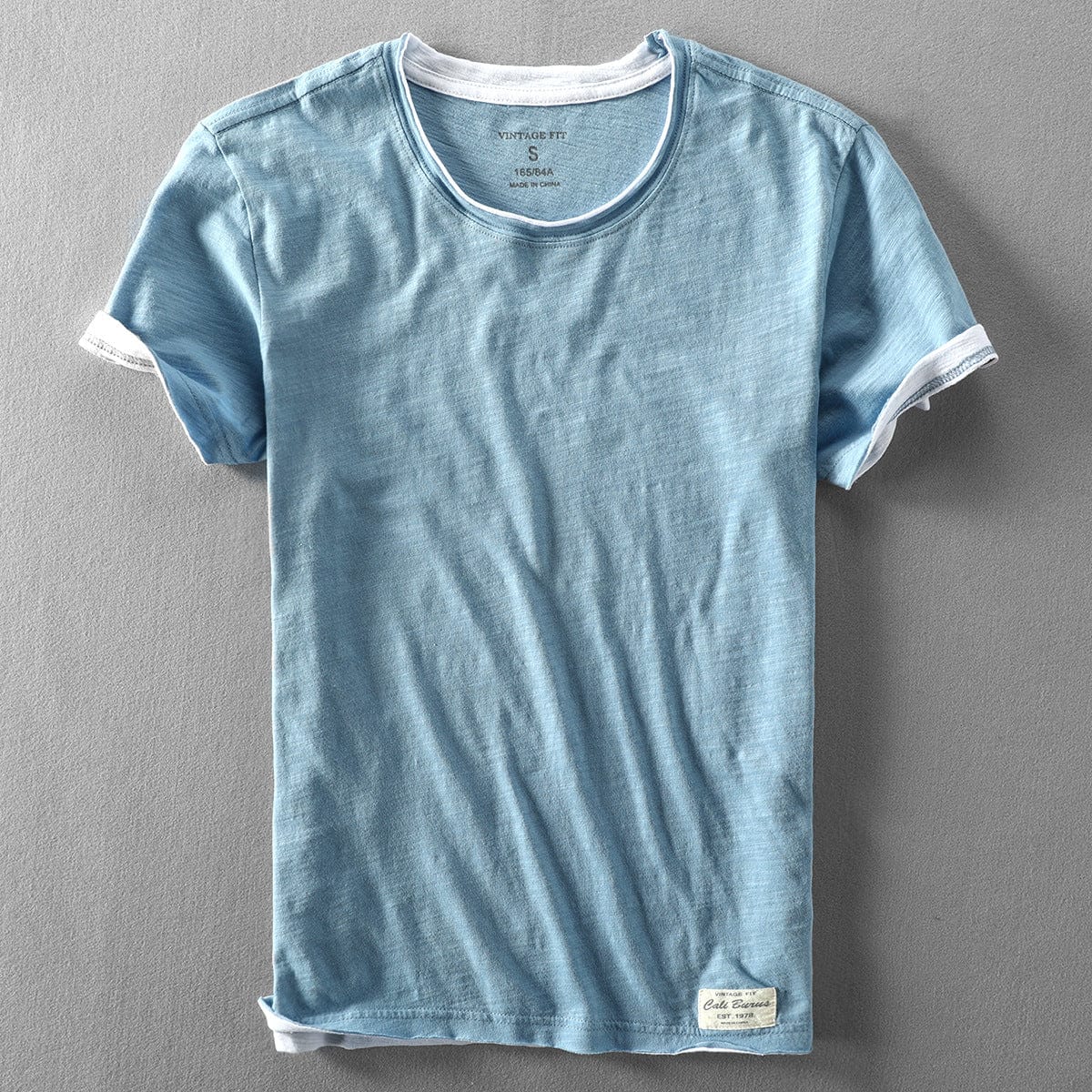 Harrison | Double-Layer Crew Neck Tee