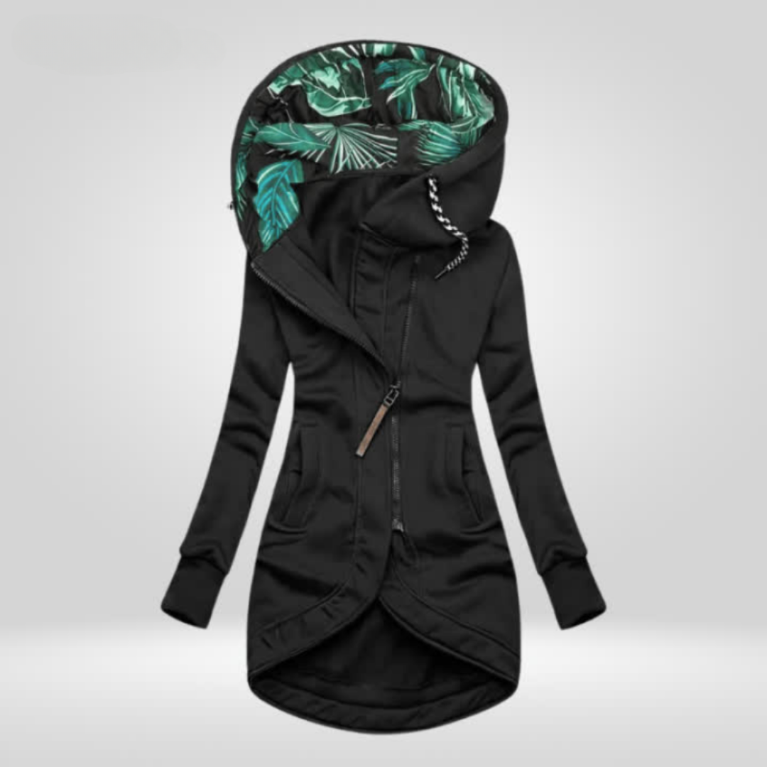 Melody | Longline hoodie jacket