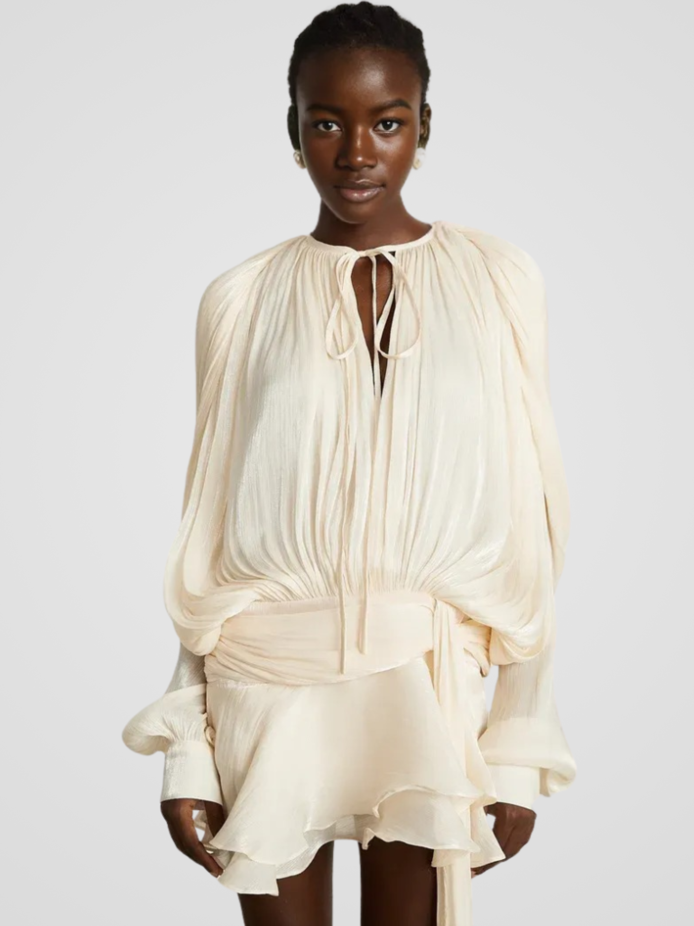 ISLA DRAPED MINI DRESS