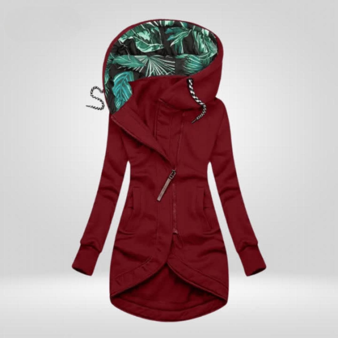 Melody | Longline hoodie jacket