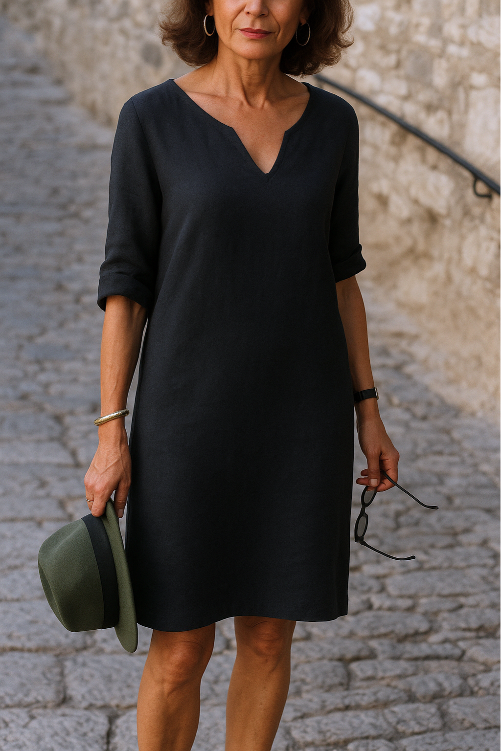 Helena | Elegant dress with V-neck