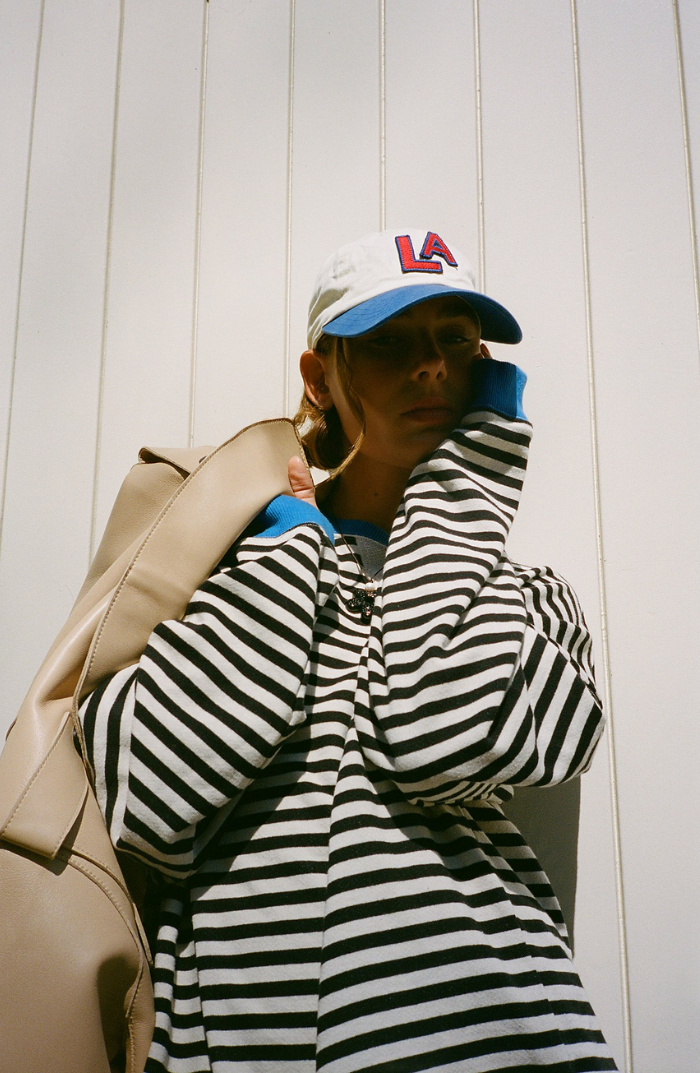 Gaby | Stribet oversize trøje