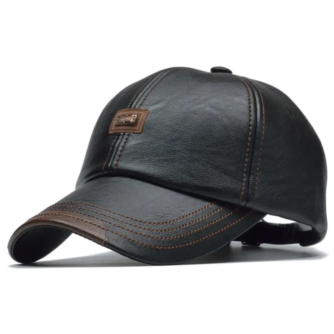 George | Weather-resistant leather utility cap
