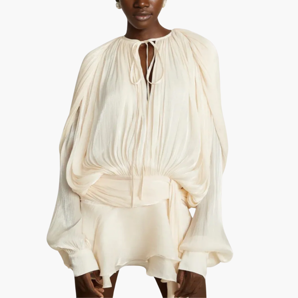 ISLA DRAPED MINI DRESS