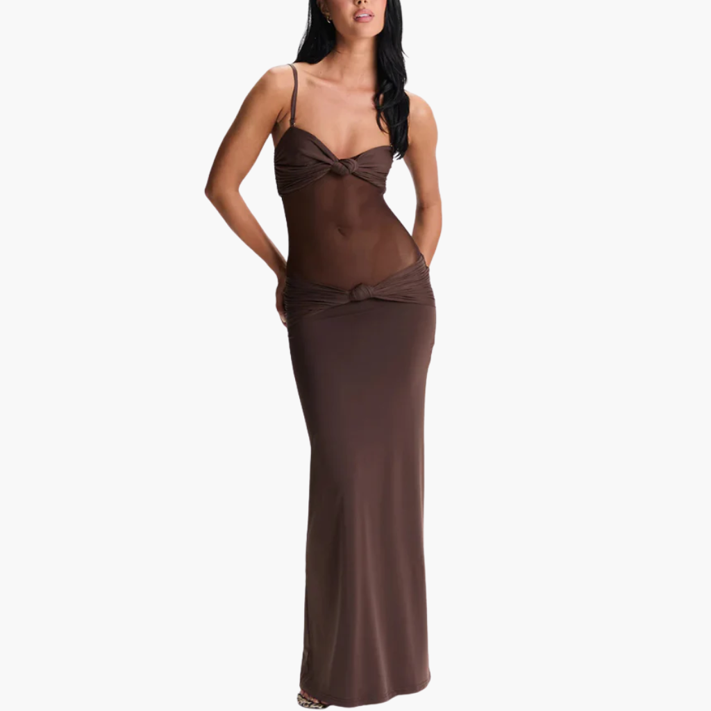 MAXI BLACK DESIRE DRESS
