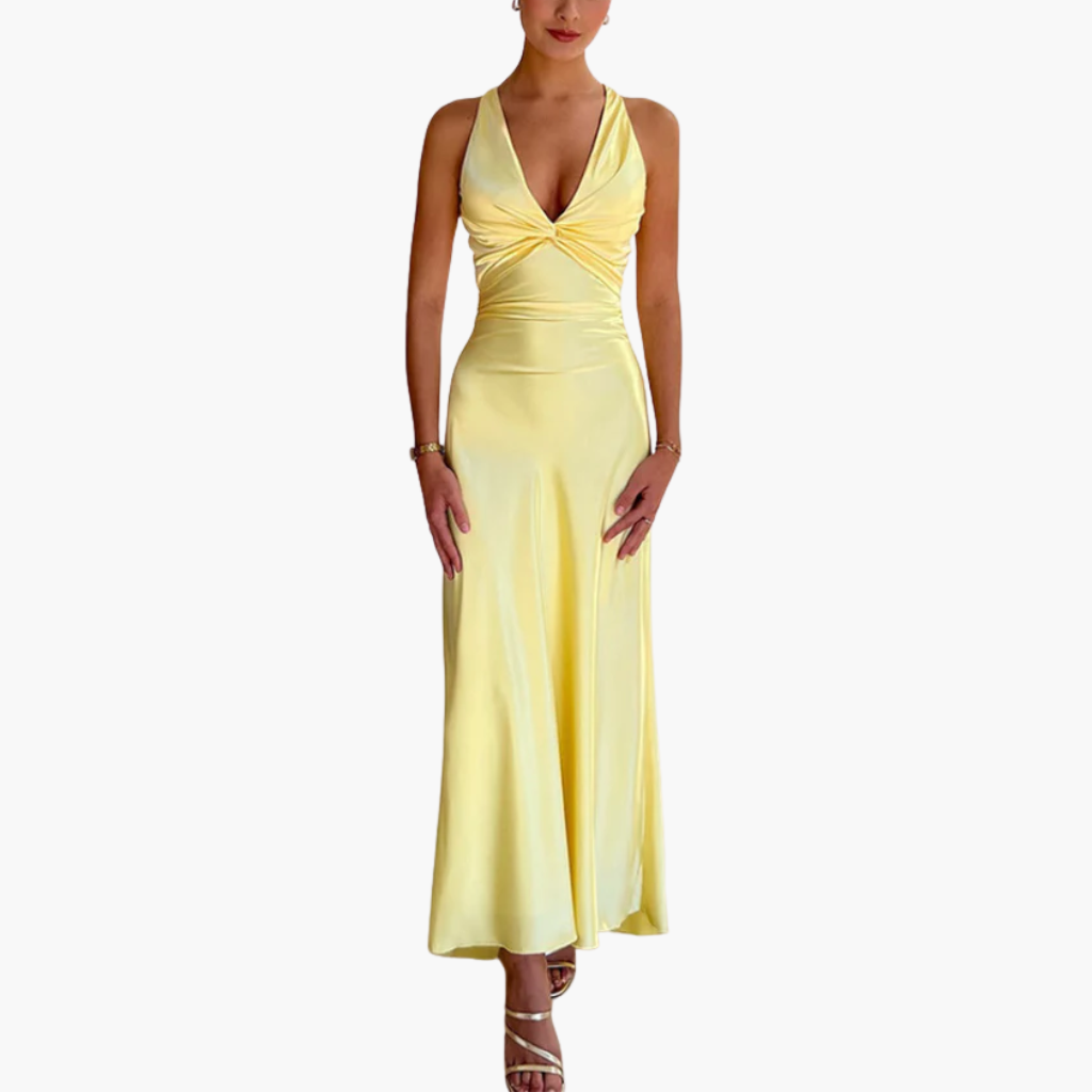 MAXI DREAM YELLOW DRESS