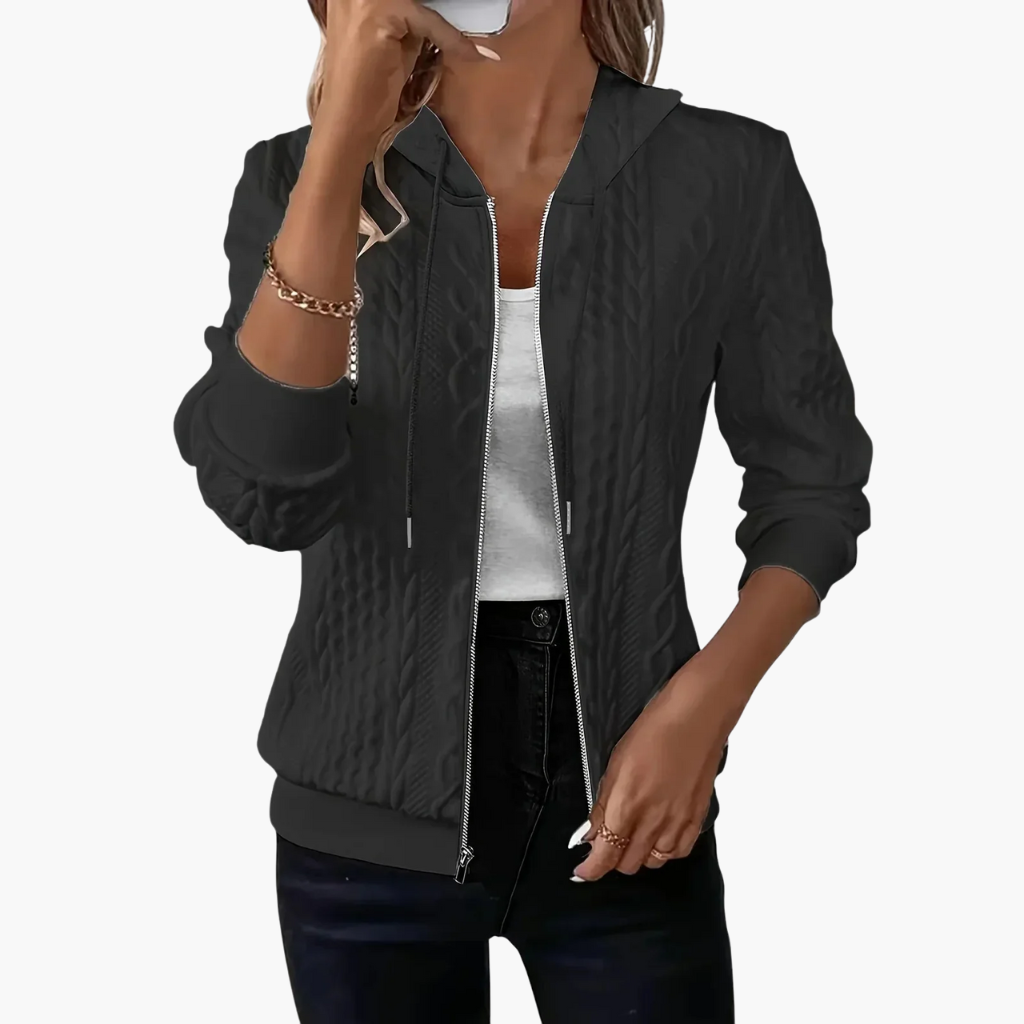 Lena™ - Hoodie with zipper