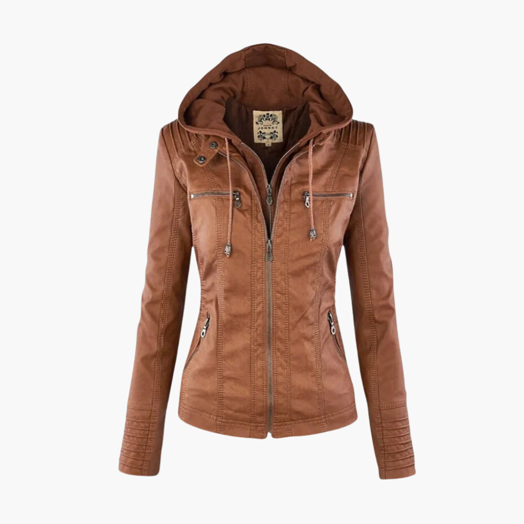 KAROLINE™ The stylish and unique leather jacket