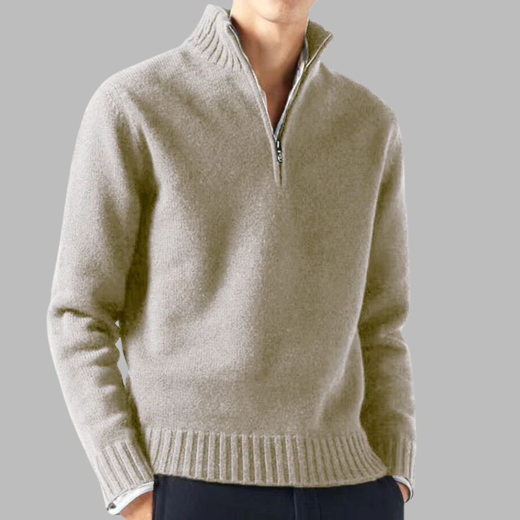 Harrison | Heritage half-zip sweater