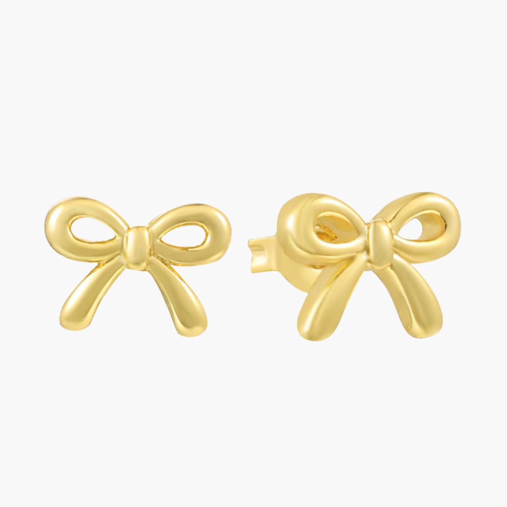 Charming Bow-Shaped Earrings