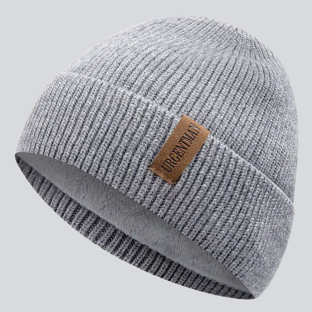 Matthew | Thermal knit beanie (Gray)