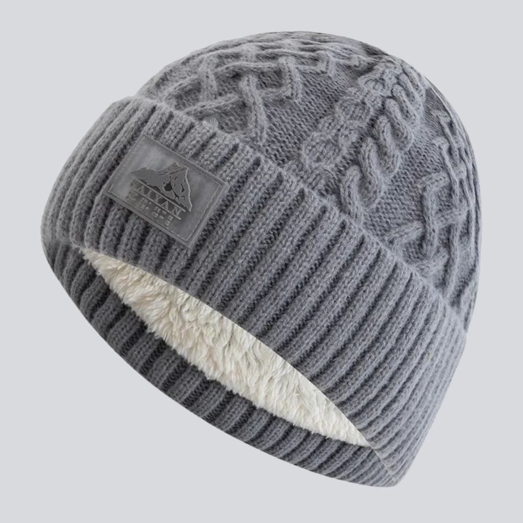 Jimmy | Alpine knit beanie (Gray)