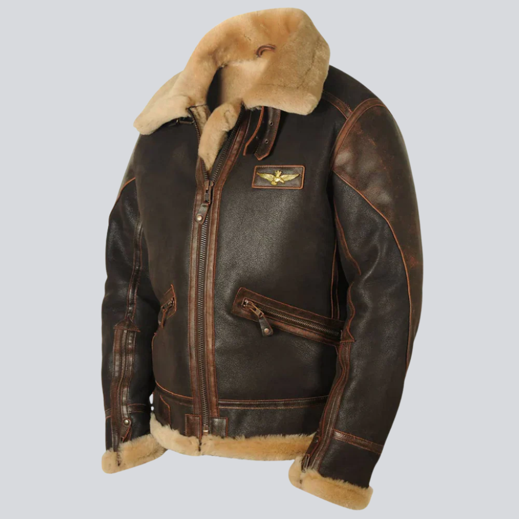 Tom | Warm aviator jacket