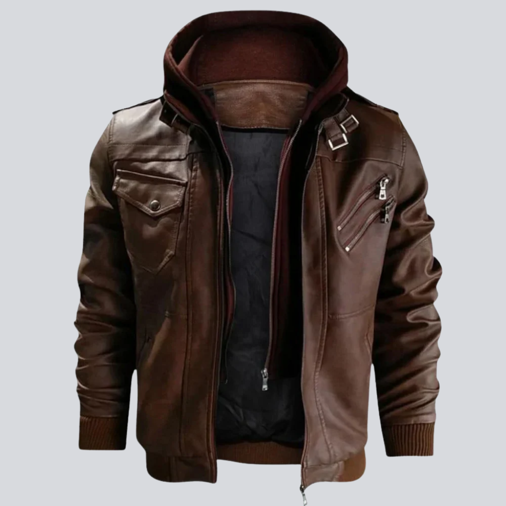 Bram | Casual Leather Jacket