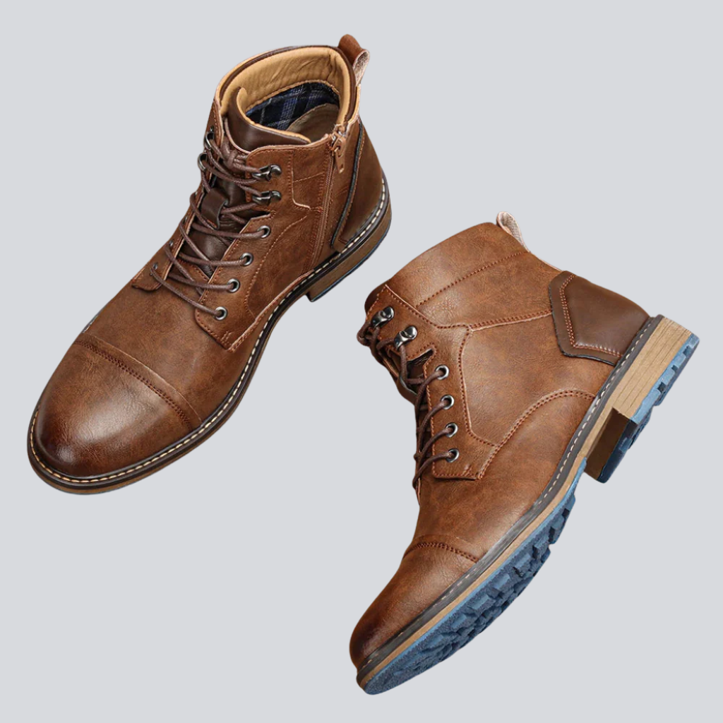 Harold | Premium leather Oxford boots