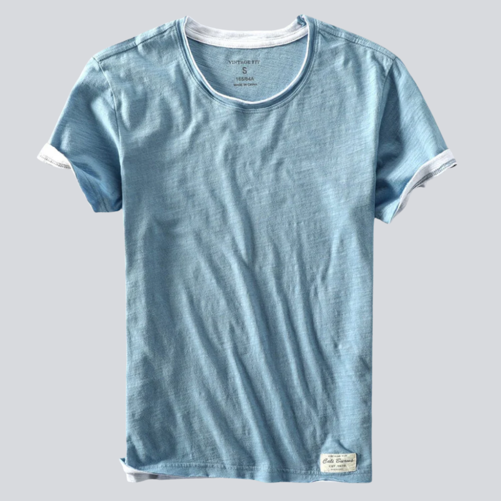 Harrison | Double-Layer Crew Neck Tee