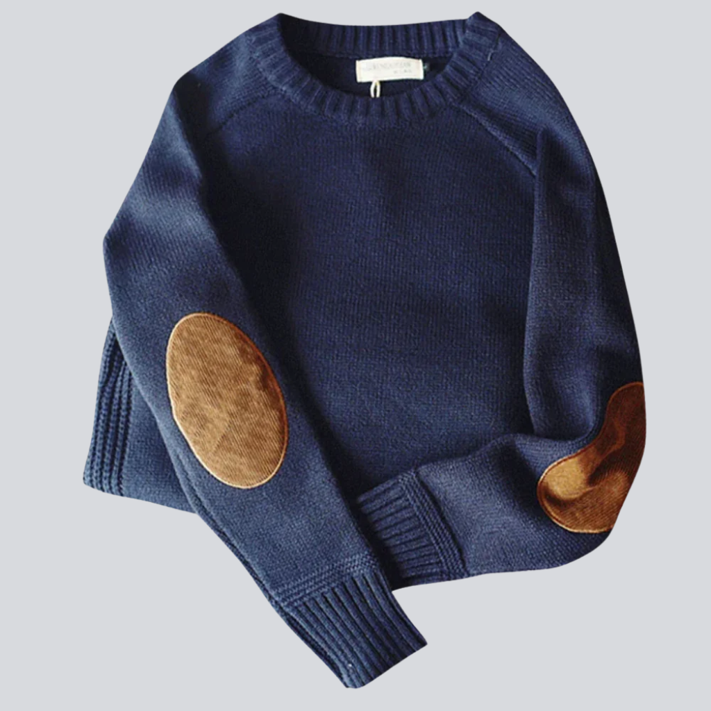 Preston | Elbow patch sweater
