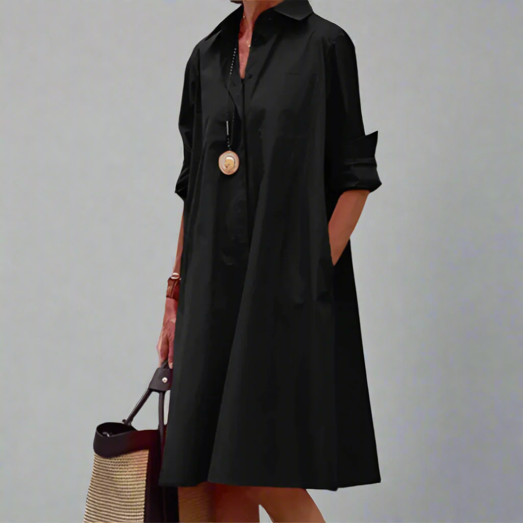 Sigrid | Afslappet og elegant polo-kjole