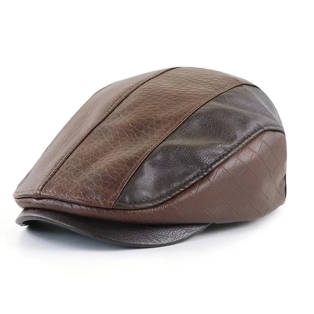 Harold | Two-tone heritage flat cap