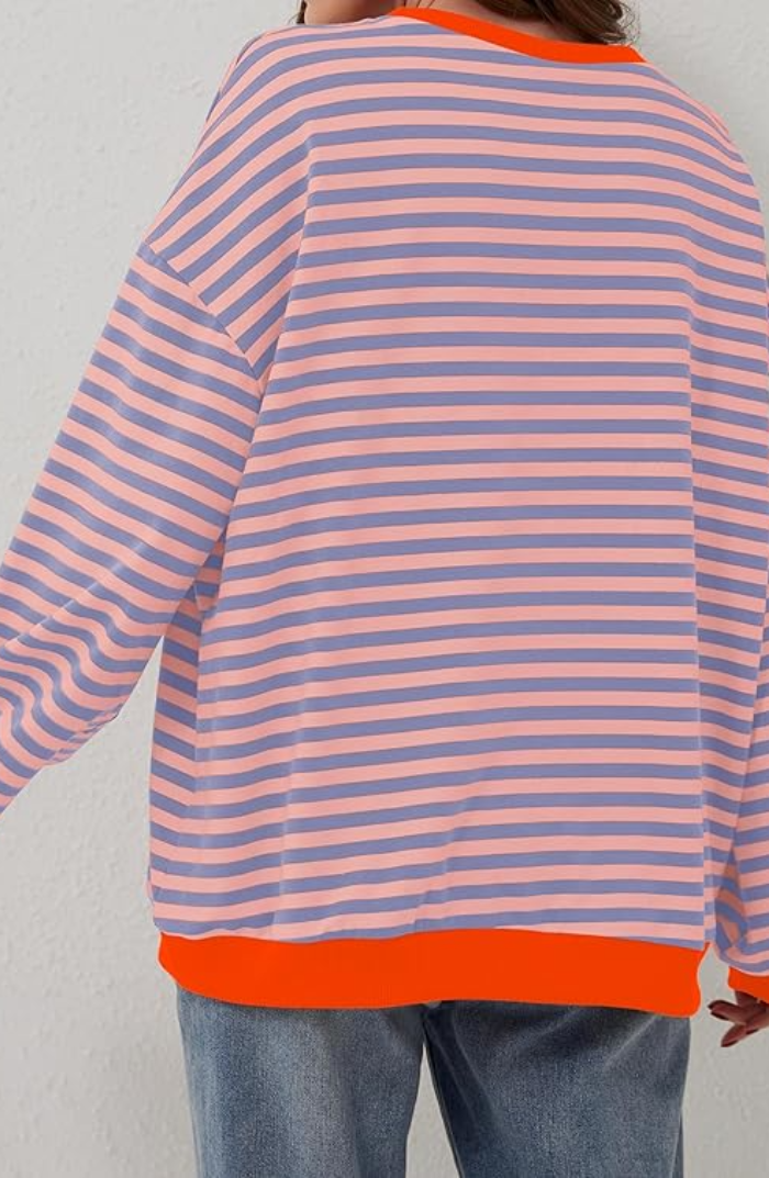 Gaby | Stribet oversize trøje