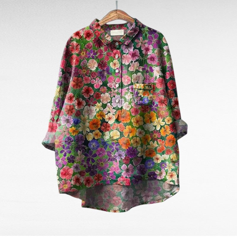 Narelle | Moderigtig vintage-bluse