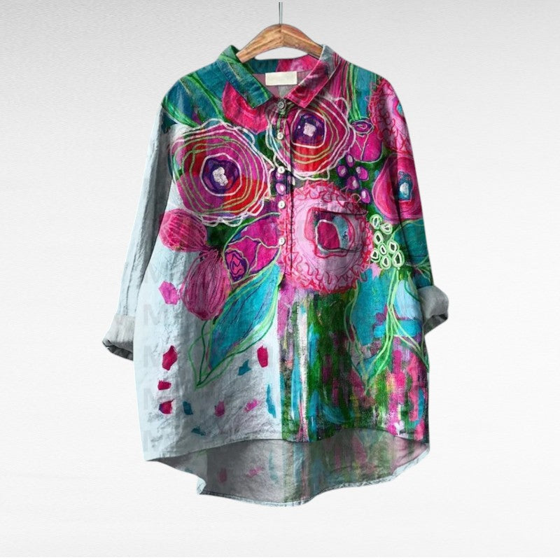 Narelle | Moderigtig vintage-bluse