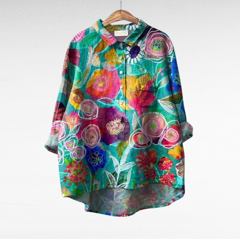 Narelle | Moderigtig vintage-bluse