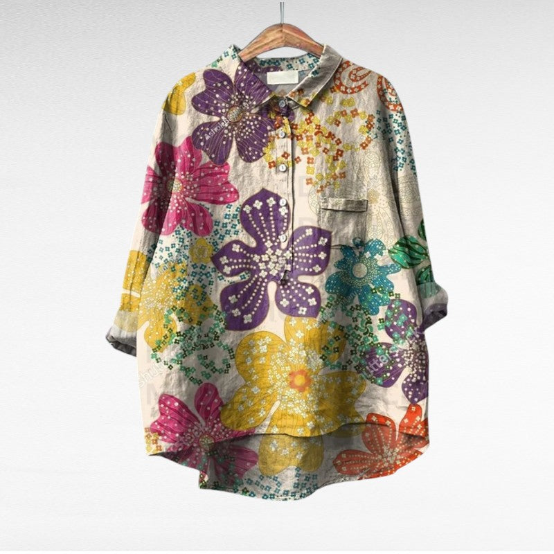 Narelle | Moderigtig vintage-bluse