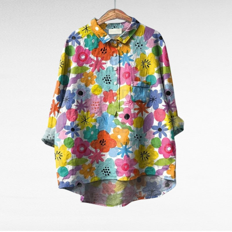 Narelle | Moderigtig vintage-bluse