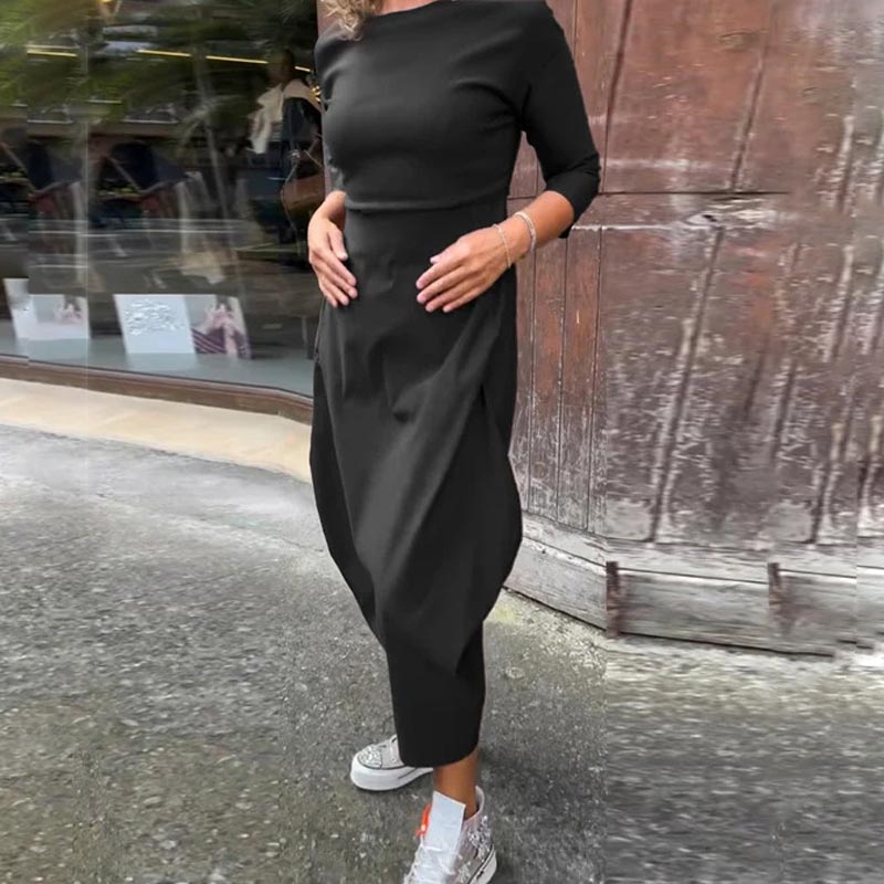 Penelope | Simple and elegant women’s dress with pocket