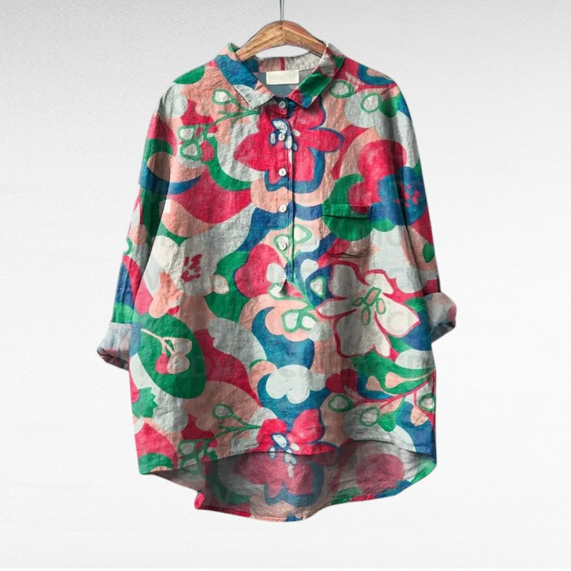 Narelle | Moderigtig vintage-bluse