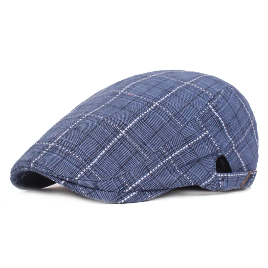 Lewis | Vintage Justerbar Flat Cap