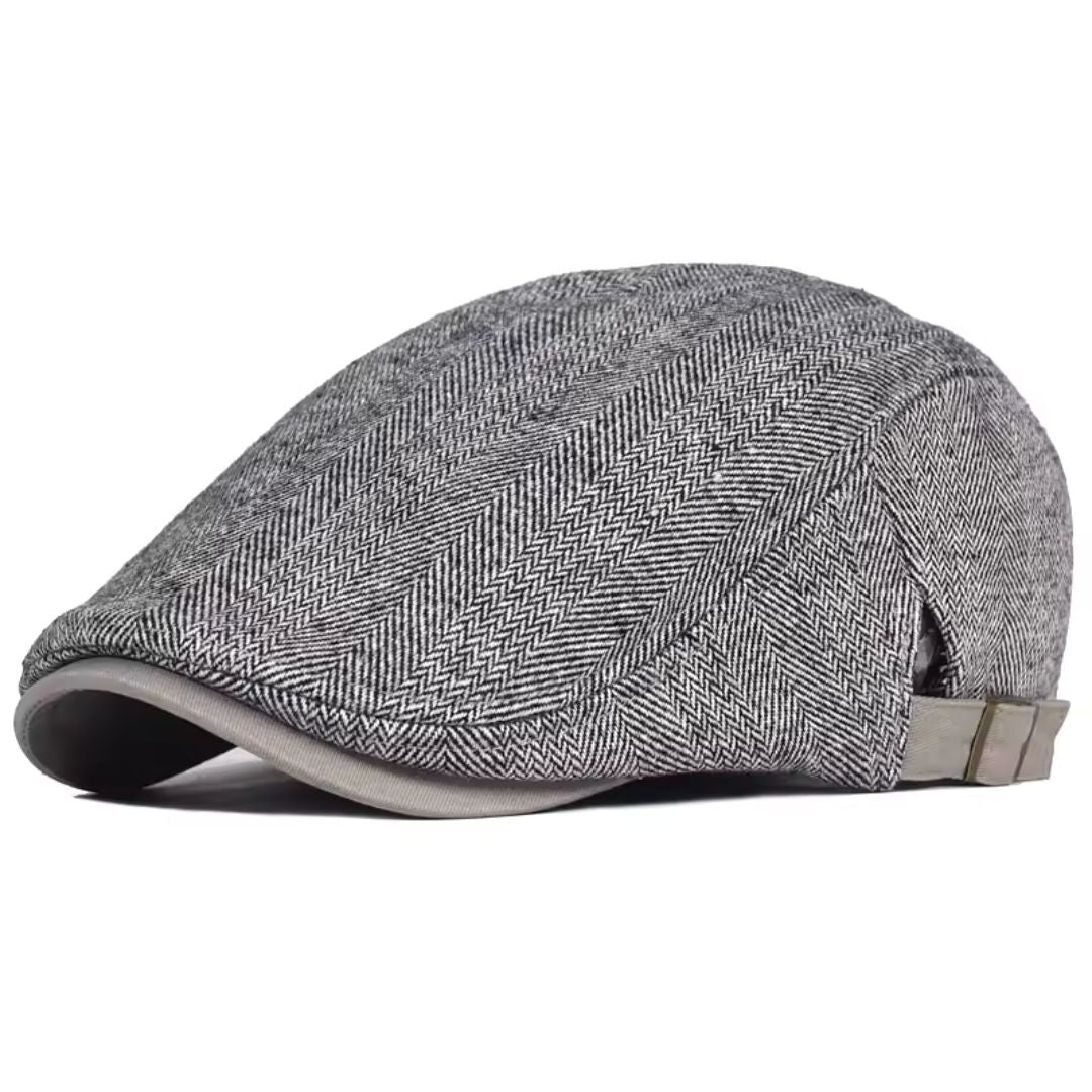 Graham | Vintage Adjustable Flat Cap