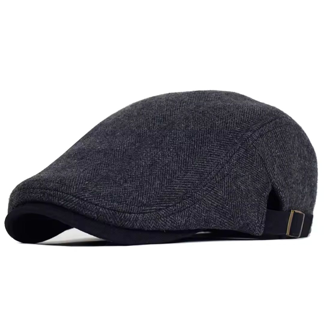 Graham | Vintage Adjustable Flat Cap