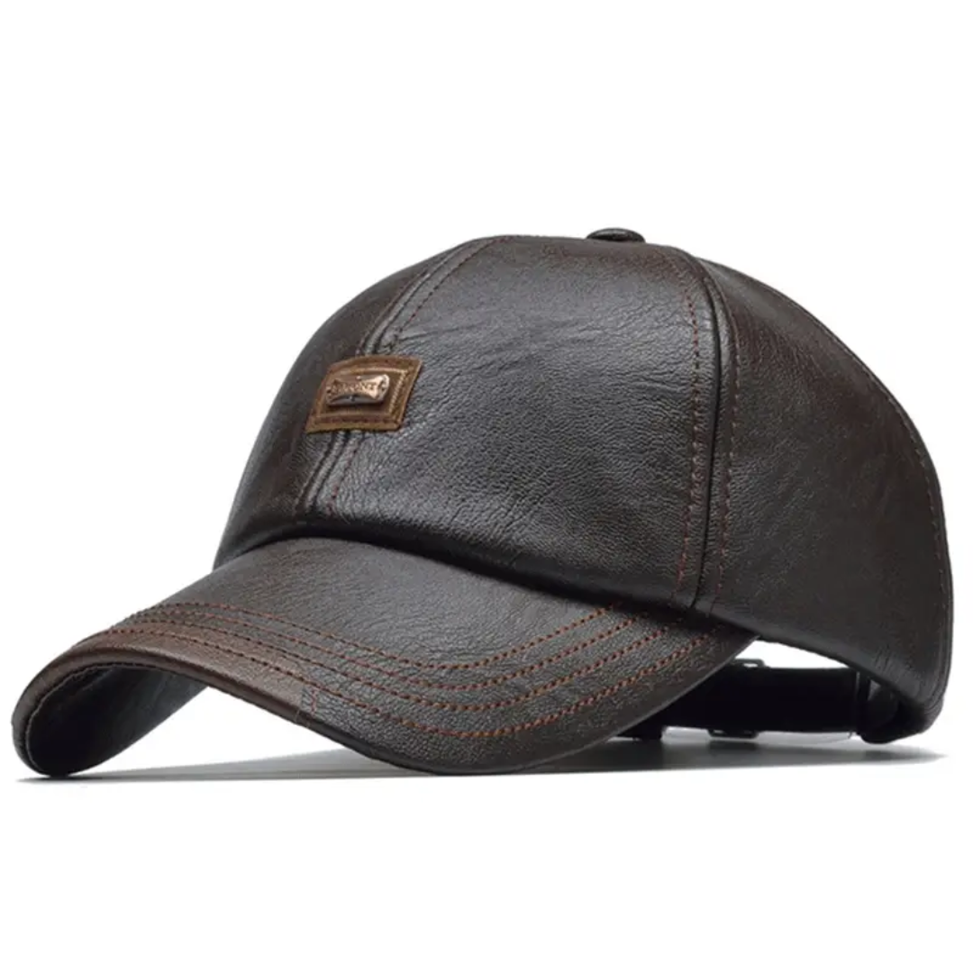 George | Weather-resistant leather utility cap