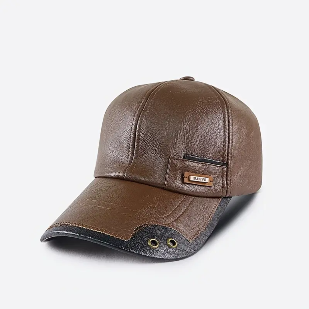 Harvey | Classic weather-resistant leather cap