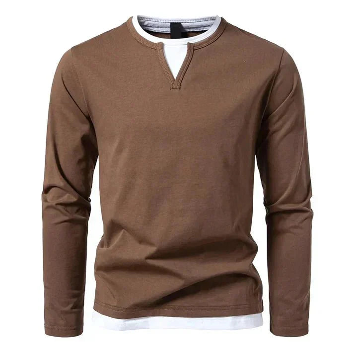 Alex | Premium long-sleeve made from combed cotton