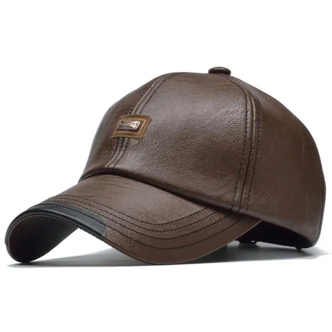 George | Weather-resistant leather utility cap