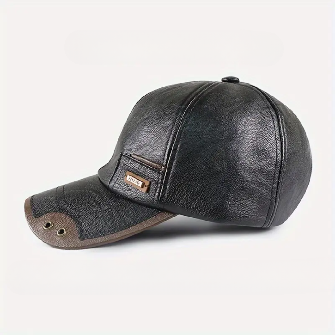 Harvey | Classic weather-resistant leather cap