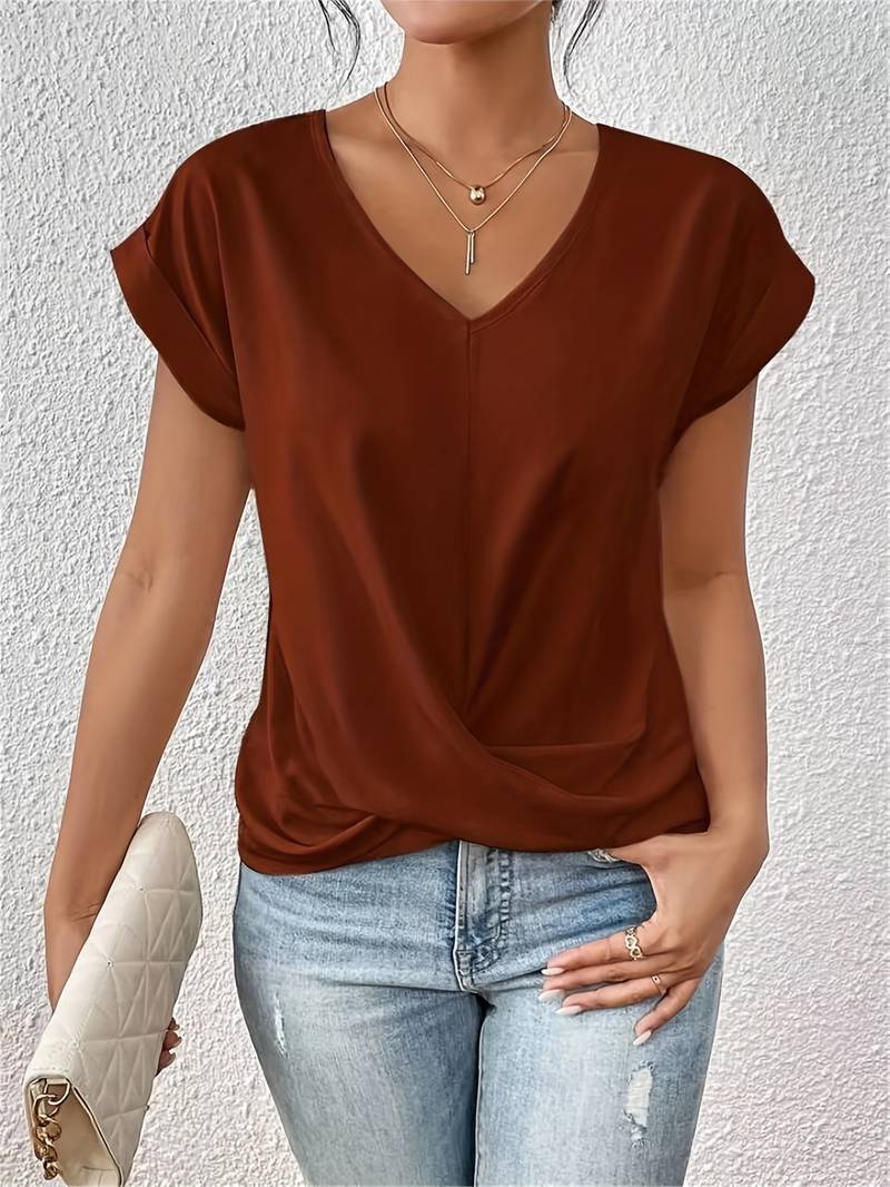 Mille | Elegant kortærmet T-shirt