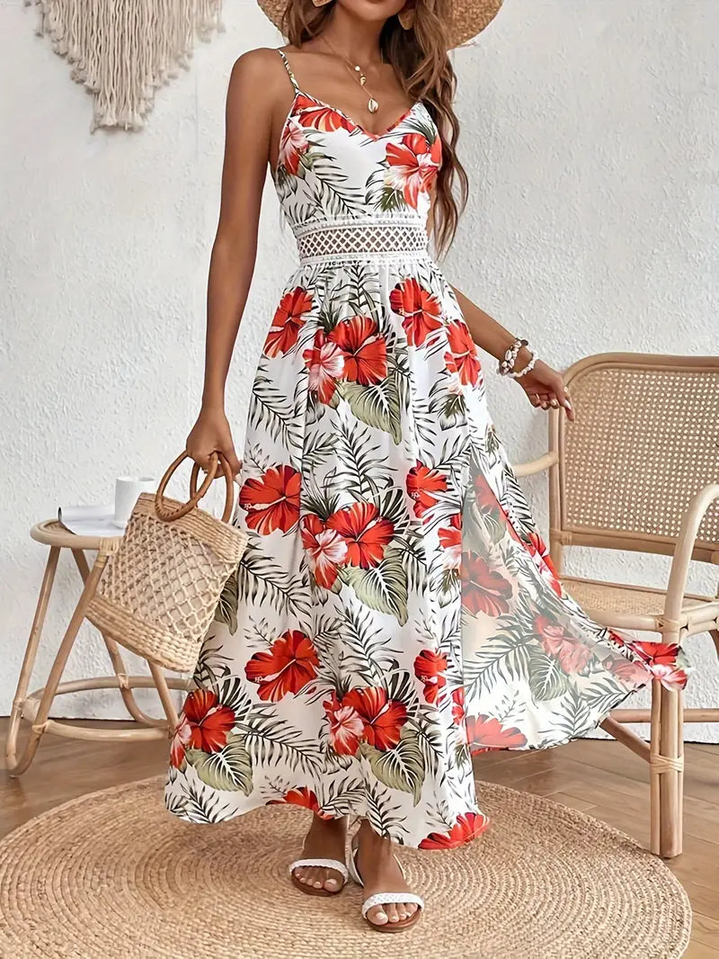 Ylva | Sommerkjole med blomsterprint
