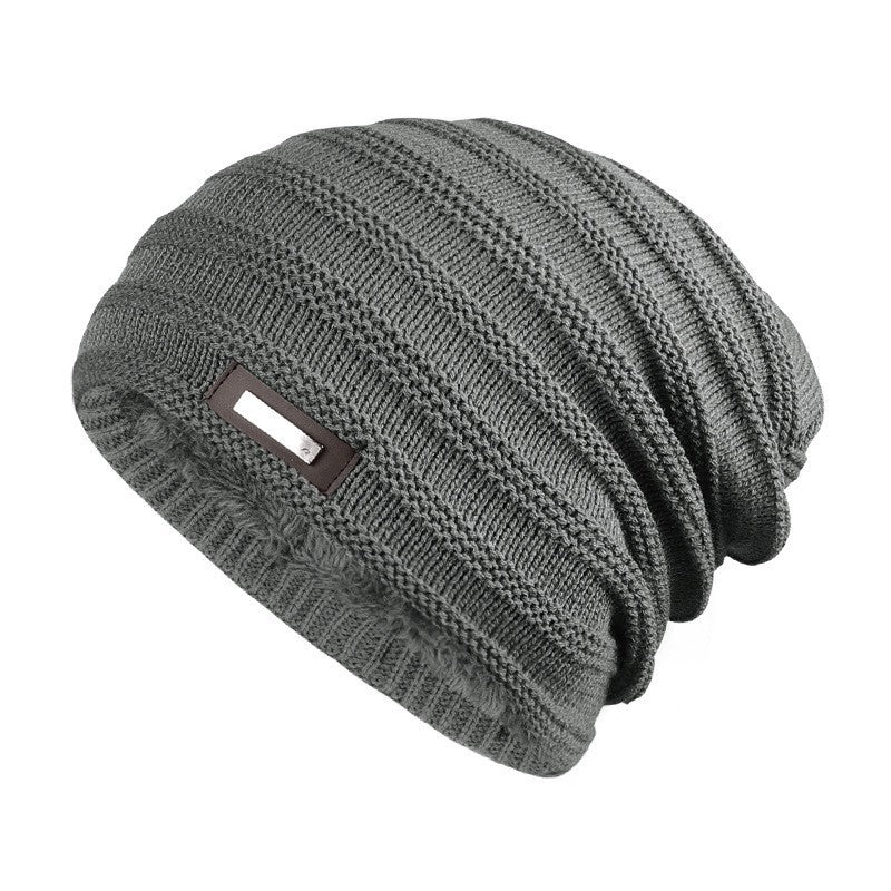 Dan | Modern knit beanie (Gray)