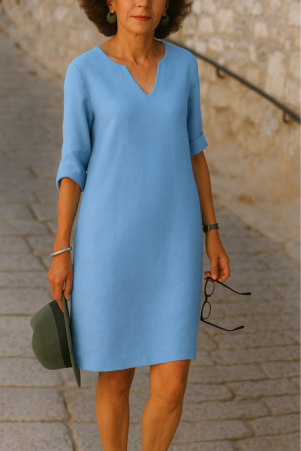 Helena | Elegant dress with V-neck