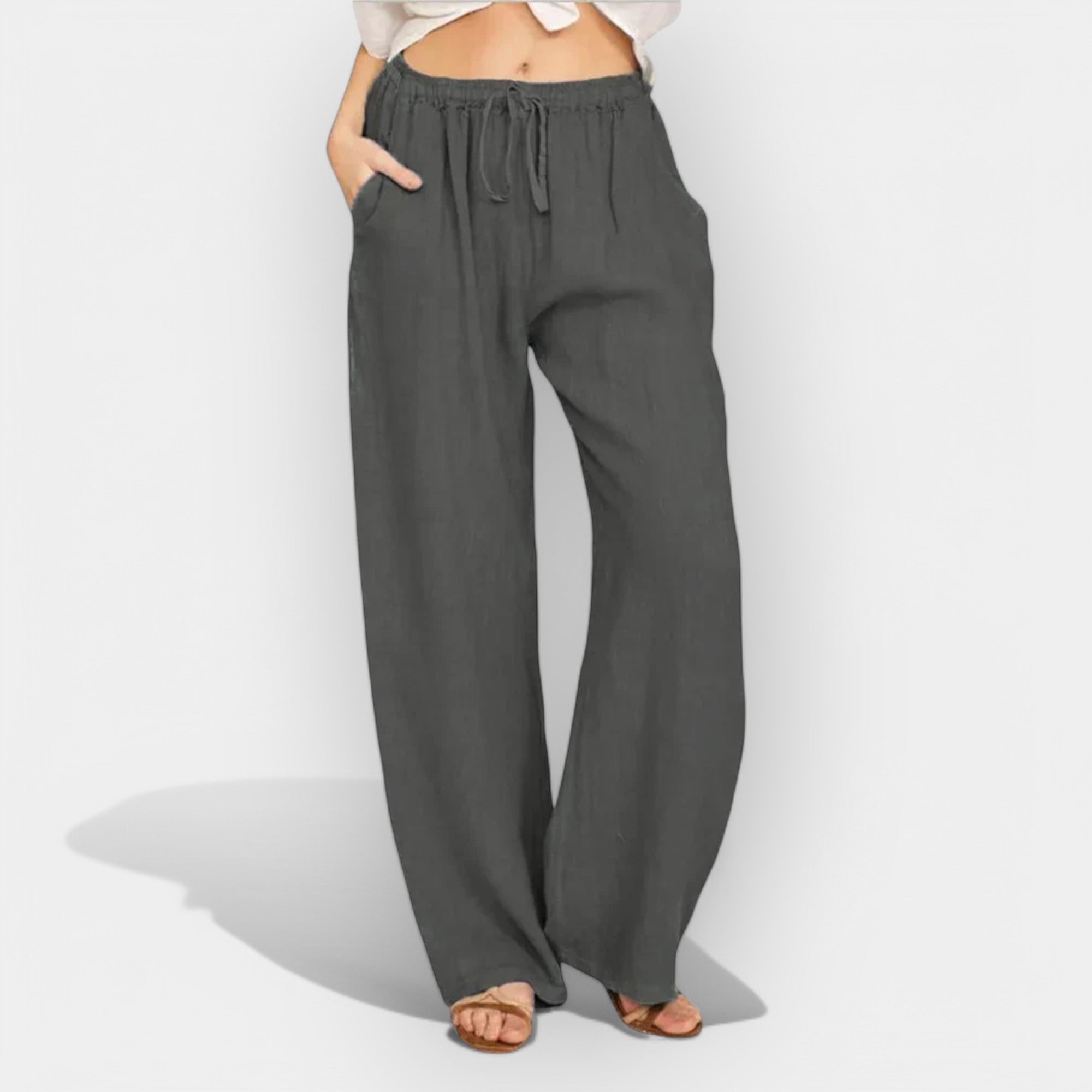 Breezy Summer Linen Trousers